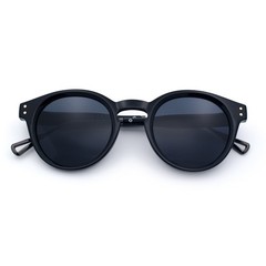 SA106 Round P3 Sunglasses Keyhole Bridge Metal Arms Classic Retro UV400