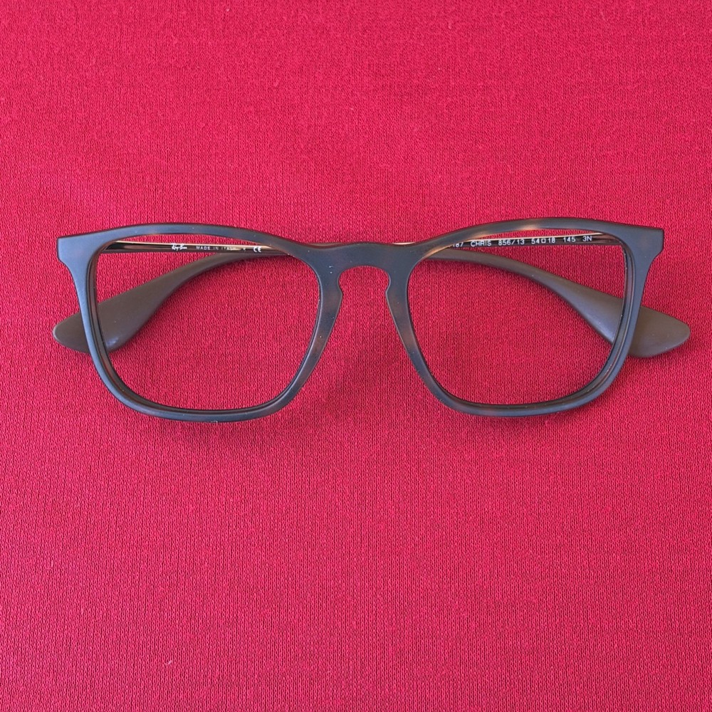 Ray-Ban Chris RB4187-856/13 Unisex Matte Havana Full Rim Sunglasses 54-18 Frame
