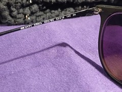 Ray-Ban Erika RB4171 622/8G 54-18 Matte Black Grey Gradient Sunglasses…