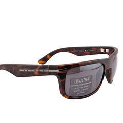 Unisex Kaenon Burnet Polarized Sunglasses~Matte Tortoise~Ultra Grey Lenses 115mm