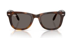 Ray Ban 4105 Wayfarer Folding – 710/B1 – Sunglasses – Havana/Dark Grey