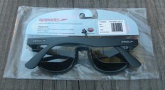 Speedo Adult Sunglasses – Polarized Lens & Floating Frame; Adult/Black