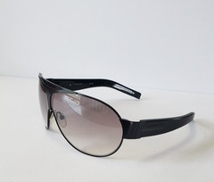 Rare Rock & Republic Apache Shield Sunglasses Black Frame Gradient Lens 135mm
