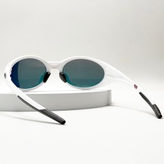Oakley Eye Jacket Redux OO9438 White Frame Galaxy Ruby Polarized Lens