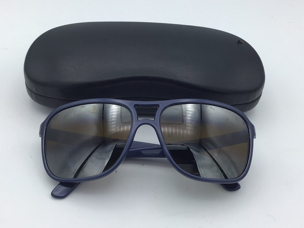 Vintage Suncloud Blue Nylon Frame Depose Sunglasses MADE in FRANCE P4