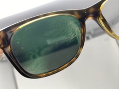 RAY BAN NEW WAYFARER 55mm RB 2132 902/58 GLOSS TORTOISE SUNGLASS E176