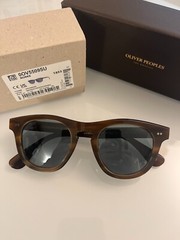 Olive Peoples RORKE 49mm Sun in Sycamore/ Indigo Photochromic MSRP$584 TIMELESS