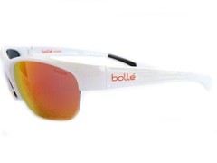 Bolle Chase Polarized Sunglasses White with TNS Fire Mirror CAT.3 Lenses 11359
