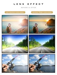 Aviators Sunglasses Anti Glare Tac Polarized Frameless UV400 UVS Protection