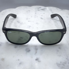 Ray-Ban RB 2132 New Wayfarer 901 Rubber Black Sunglasses Frames Only 55-18
