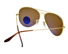 Ray-Ban Sunglasses RB3025 Aviator Classic Gold Frame Polarized Brown Lens 58mm