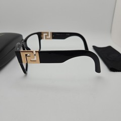 *Frames Only* Versace VE 4296 Sunglasses Black/Gold Frames w/ Case Accessories
