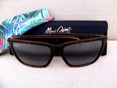 Mint Custom MAUI JIM CRUZEM Tortoise & Neutral Grey Polarized Sunglasses 864-10