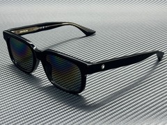 MONT BLANC MB0383S 005 Black Grey Polarized Men’s Large 54 mm Sunglasses