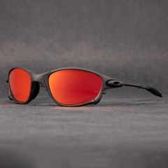 Oakley X Metal Juliet Cyclops Sunglasses Ruby Polarized Glass Titanium Goggles