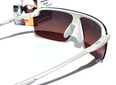 Maui Jim PALULU Metallic Matte Platinum POLARIZED HCL Bronze Sunglass HS680-05