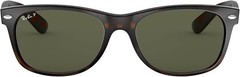 Ray-Ban RB2132 902/58 52 New Wayfarer Tortoise Green Polarized NEW w/ Tags
