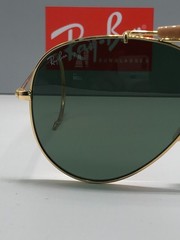 Ray-Ban RB3030 L0216 Outdoorsman 58•14 160 Green G-15 Lens 58mm Sunglasses