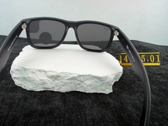RAY-BAN RB4165 Justin Sunglasses Black Frame Polarized Grey Lens