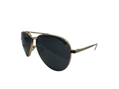 Authentic Versace Avanti Pilot Sunglasses 2217 Gold Frame | Dark Gray Lens