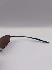 Oakley WHISKER Carbon Prizm Blue Lens w/ Prizm Black iridium Sunglassees 004141