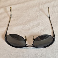 Maui Jim Mariner MJ 157 2M Matte Black Metal Frame, Made In ITALY, NEEDS REFURB
