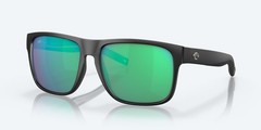 Costa Del Mar Spearo XL Matte Black/Green Mirror 580G Polarized 59 mm Sunglasses