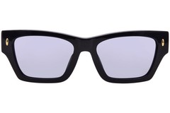 Tory Burch TY7169U 170987 Sunglasses Women’s Black/Solid Grey Rectangle 52mm