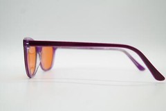 Eyes and More ANNABEL 1 purple oval sunglasses eyewear New