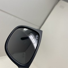 Ray-Ban JUSTIN RB4165 622/t3 54-16 Matte Black W/ Gray Polarized Lens S68