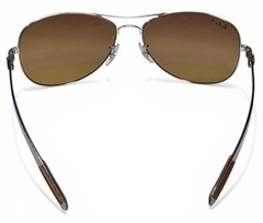 Ray Ban RB8301 004/M7 Carbon Fiber Polarized Dark Brown Sunglasses 59-14mm RARE