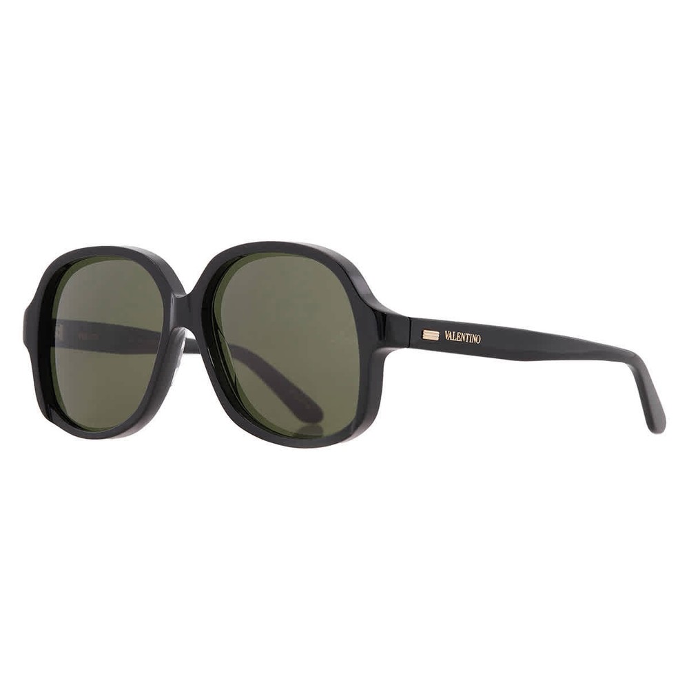 Valentino Green Irregular Unisex Sunglasses VLS-177 A 59 VLS-177 A 59