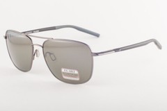 Serengeti SPELLO 8798 Shiny Gunmetal Black Grey / 555 Polarized Sunglasses 58mm
