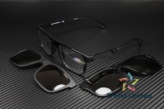 EMPORIO ARMANI EA4115 50171W Black Clear 54 mm Men’s Sunglasses