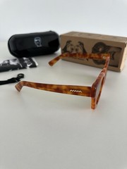 RRP 175$ NEW BRAIN DEAD POST-MODERN EYE PROTECTION ELIA HONEY SUNGLASSES