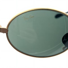 Vintage Ray-Ban Orbs W2178 B&L USA Gold Oval G15 Sunglasses Case Paperwork Mint