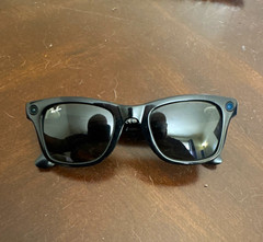 Ray-Ban RB2140 Wayfarer Polarized Sunglasses Black/Black Plastic 150mm