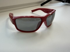 Nike EV0819-606 Reverse Sunglasses (One Size) Red Used , All In Photo