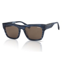 Superdry Sunglasses Men’s SDS-5011 106 Demin Blue Horn/Solid Brown