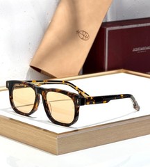 JACQUES MARIE MAGE Dewitt 10mm Acetate Sunglasses Classic Havana Yellow Lens 58