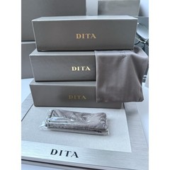 DITA LXN-EVO DTS 403 06 WHITE SWIRL YELLOW GOLD APRICOT SUNGLASSES AUTHENTIC