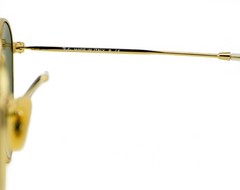 Ray-Ban Sunglasses RB3447 Round Metal Gold Frame Green Classic Lenses 50mm