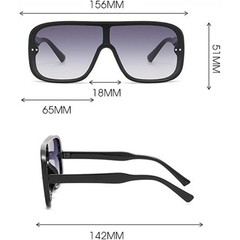 Sunglasses Men Fashion Trendy White Frame UV400 Protect Bold Shield Modern 2026