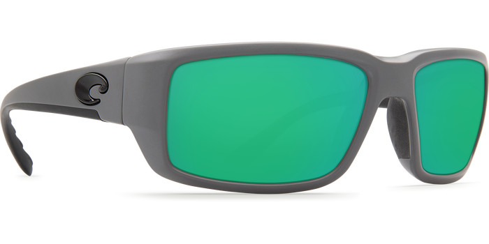 NEW Costa Del Mar FANTAIL PRO Polarized Sunglasses Matte Gray Green Glass 580G