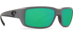 NEW Costa Del Mar FANTAIL PRO Polarized Sunglasses Matte Gray Green Glass 580G