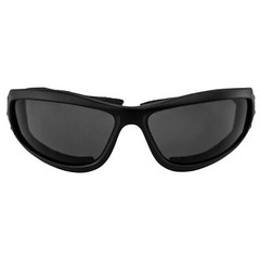 Global Vision Eyewear Viva Foam Padded Motorcycle Sunglasses Gunmetal Black