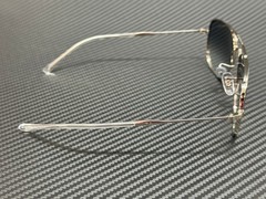RAY BAN RB3735 003 3F Silver Gradient Blue Unisex 60 mm Sunglasses