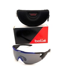 BOLLE AEROMAX Matte Black Blue Trans / TNS Gun Oleo 135mm Sunglasses
