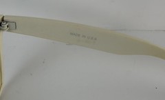 Ray Ban RB2141 Wayfarer Glasses Ivory Off White Vintage Bausch Lomb Made in USA