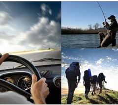 Men’s Polarized Fishing Sunglasses Glasses Chain for Men Women Driving Hiking